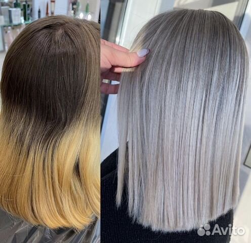 Окрашивание волос парикмахер исправление брака