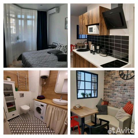 

Квартира-студия, 32 м², 1 кровать