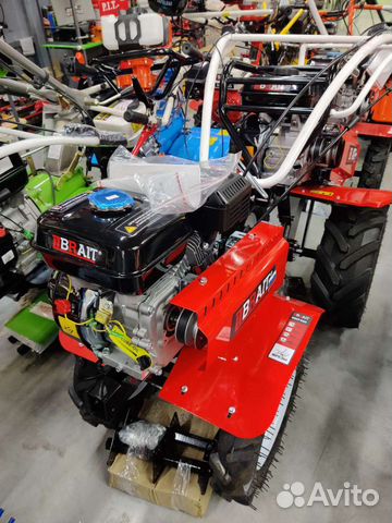 Мотоблок мкр 402 7.8 л.с. Чугунный редуктор