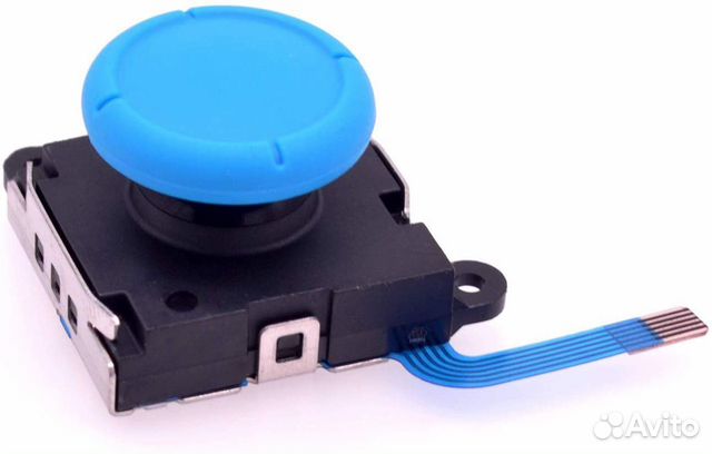 Стик для joy con nintendo switch новый синий