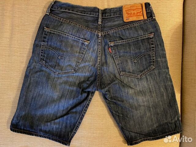 Шорты levis мужские W31 купить в 