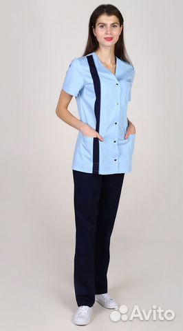 Костюм Влада Женский Голубой