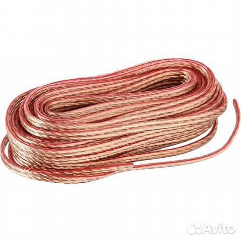 Кабель акустический Kicx SCC-1412 прозрачный 12м