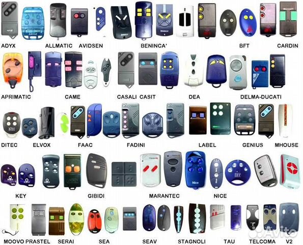 Пульты для ворот и шлагбаумов