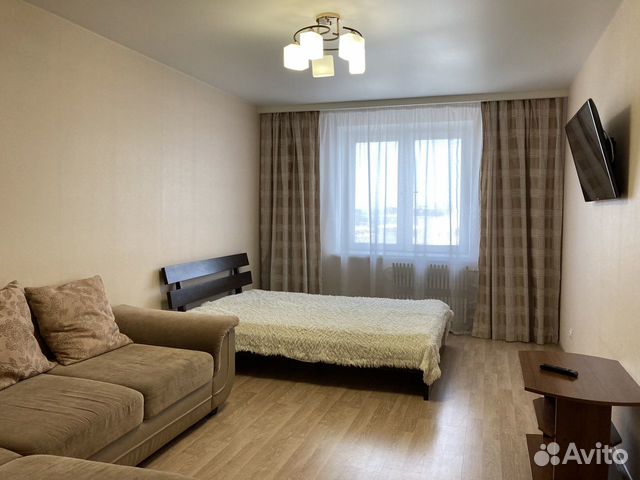 

1-к. квартира, 42 м², 2 кровати