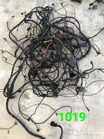 Проводка моторная Мерседес W124(1019)