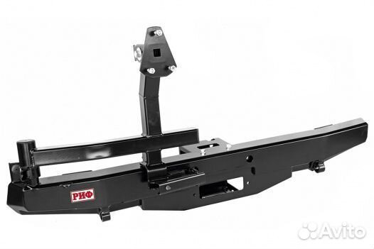 Бампер риф силовой УАЗ Хантер с площадкой калиткой