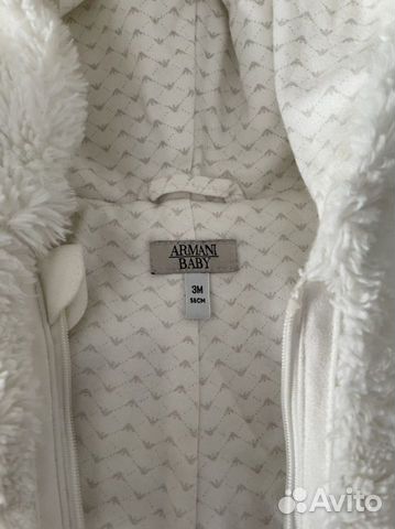 Комбинезон мишка armani baby 56