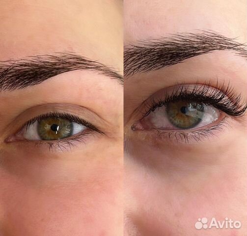 Наращивание ресниц на дому