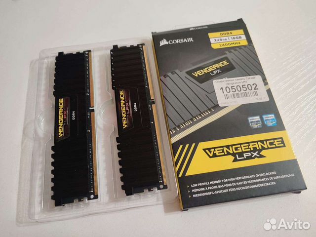 Corsair Vengeance LPX 16gb DDR4 2666 купить в Екатеринбурге | Бытовая  электроника | Авито