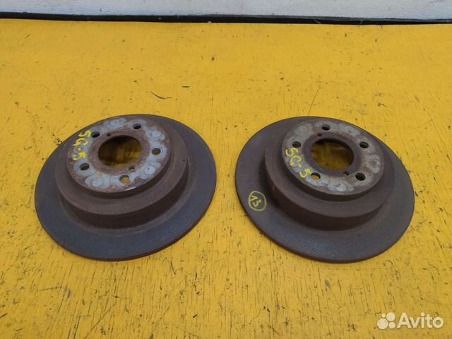 Диски тормозные задние Subaru Forester SG5