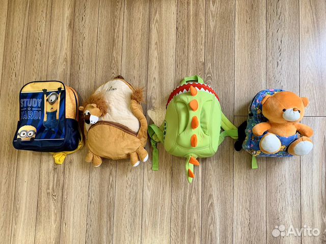 Рюкзаки детские от 2х лет