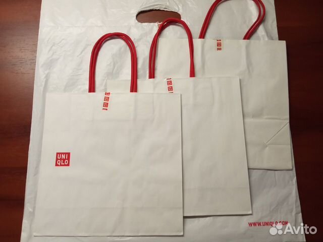 Пакеты Uniqlo 3 шт