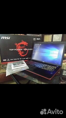 Игровой ноутбук msi GE70 2QD apache
