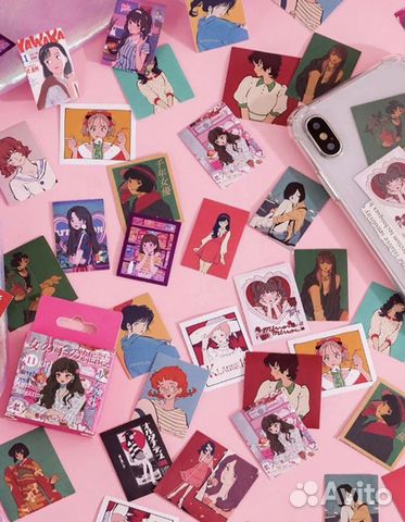 Наклейка стикер аниме