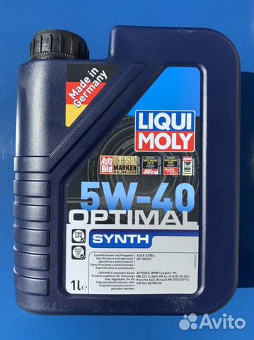 Liqui moly 5w40 optimal