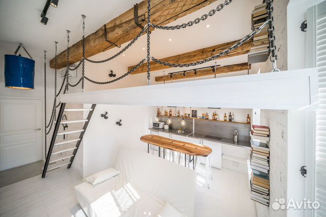 

Квартира-студия, 35 м², 2 кровати