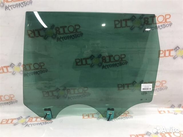 Стекло двери заднее левое VW Touareg GP (7LA,7L6