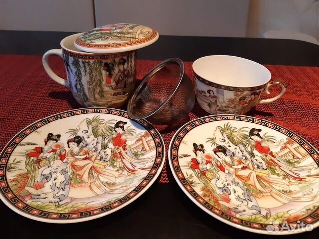 Чайные пары: для заваривания с ситечком и питья