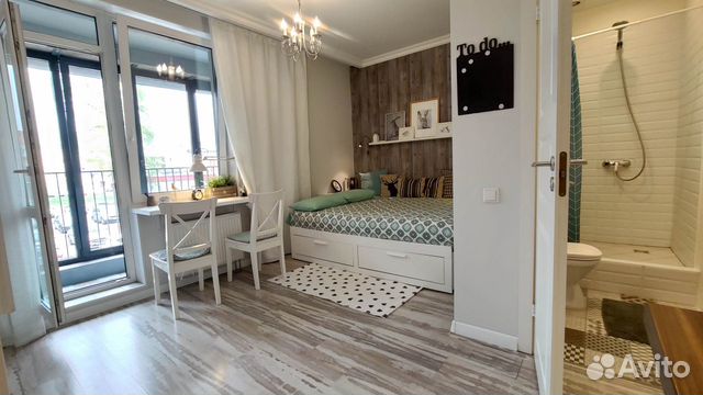 

Квартира-студия, 21 м², 1 кровать