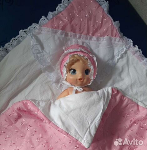 Конверт одеяло для девочки, для мальчика