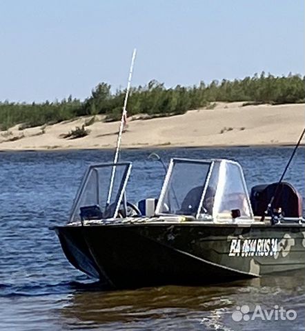 Стекло с калиткой для лодки Южанки/Казанки