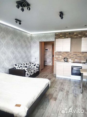 

Квартира-студия, 30 м², 2 кровати