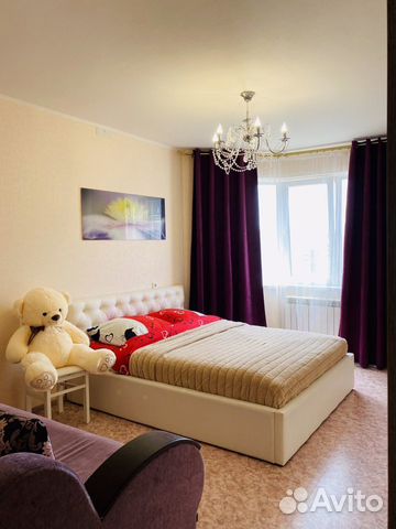 

1-к. квартира, 40 м², 3 кровати