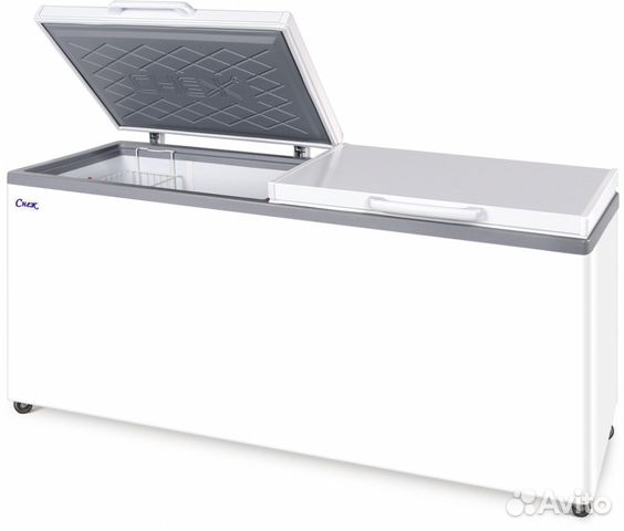 Морозильный ларь с глухой крышкой млк-800