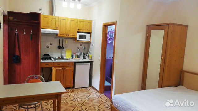

Квартира-студия, 27 м², 2 кровати