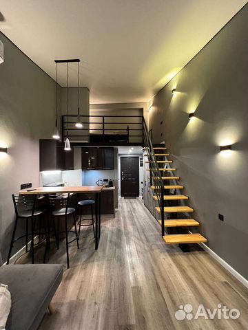 

Квартира-студия, 35 м², 2 кровати