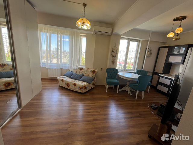 

Квартира-студия, 38 м², 2 кровати