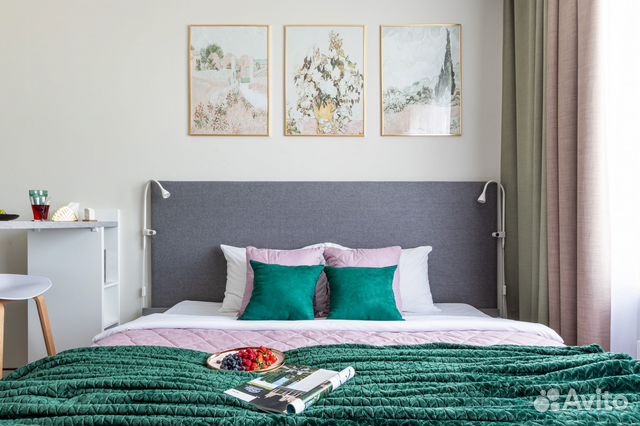

Квартира-студия, 25 м², 1 кровать