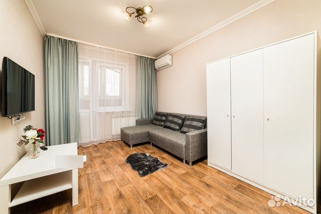 

1-к. квартира, 38 м², 2 кровати