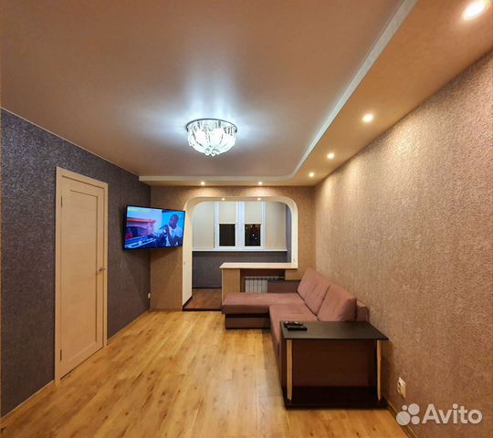 

1-к. квартира, 40 м², 2 кровати