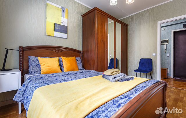 

2-к. квартира, 50 м², 3 кровати