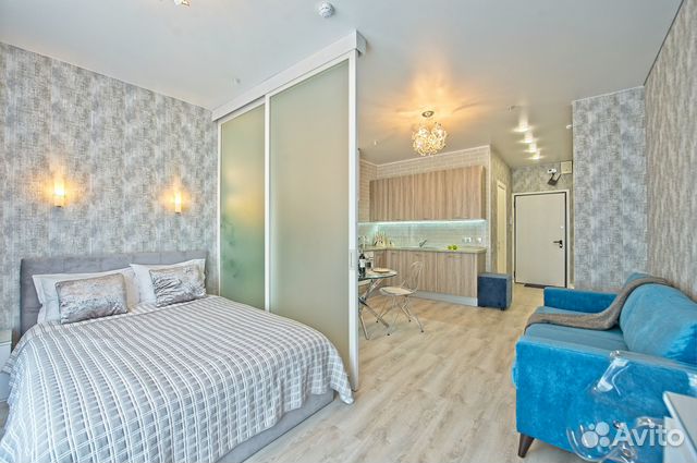 

Квартира-студия, 33 м², 1 кровать