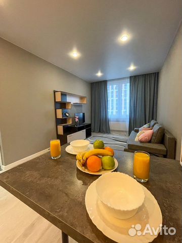 

1-к. квартира, 40 м², 2 кровати