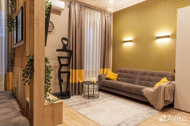 

1-к. квартира, 45 м², 3 кровати
