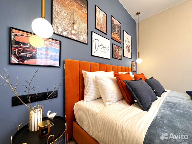 

1-к. квартира, 38 м², 2 кровати
