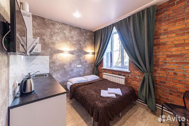 

Квартира-студия, 19 м², 1 кровать