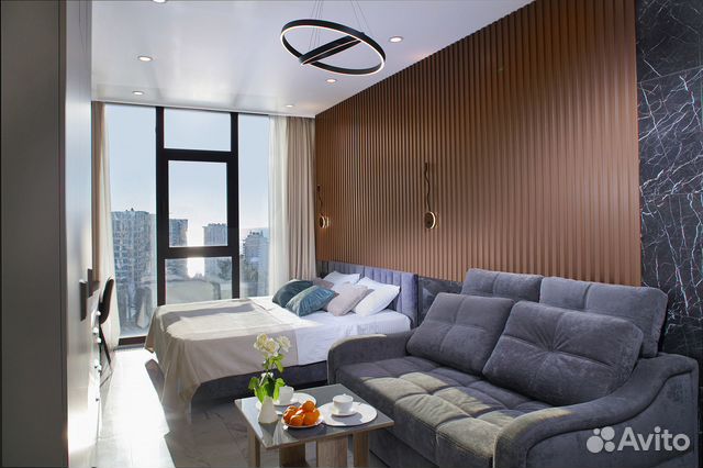

Квартира-студия, 25 м², 2 кровати