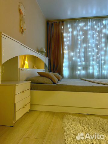 

1-к. квартира, 34 м², 2 кровати