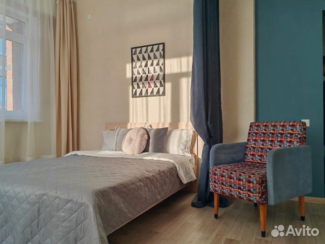 

Квартира-студия, 40 м², 2 кровати
