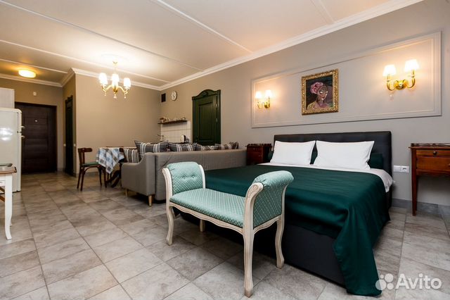

Квартира-студия, 36 м², 2 кровати