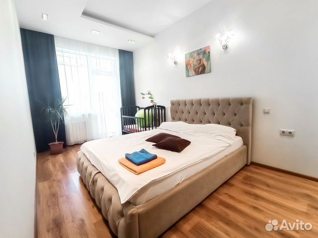 

2-к. квартира, 75 м², 2 кровати