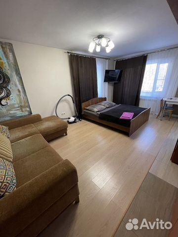 

1-к. квартира, 33 м², 2 кровати