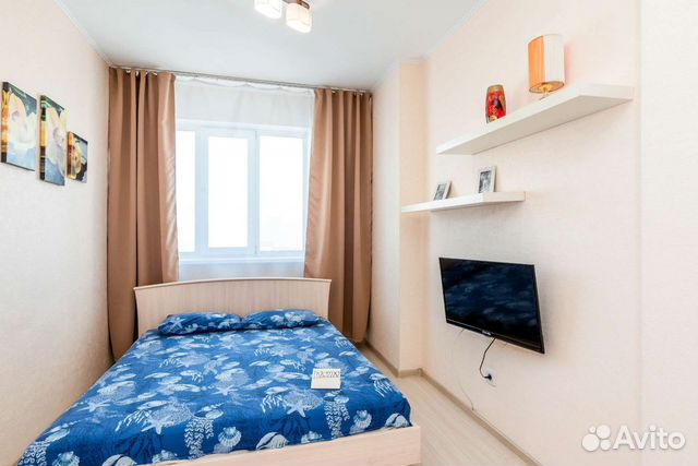 

1-к. квартира, 40 м², 3 кровати