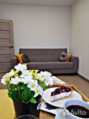 

1-к. квартира, 40 м², 2 кровати