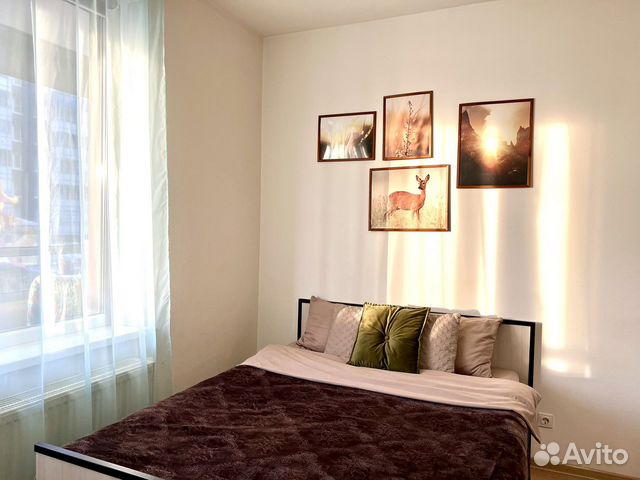 

Квартира-студия, 25 м², 2 кровати